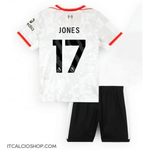 Liverpool Curtis Jones #17 Terza Maglia Bambino 2024-25 Manica Corta (+ Pantaloni corti)